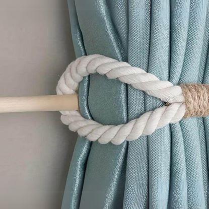 Obraz Dekoracyjna opaska na zasłony lina