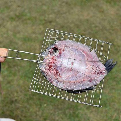 Obrazek z Obrotowy ruszt grillowy