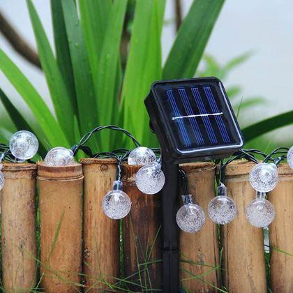 Obrazek z Dekoracyjne oświetlenie solarne 6 m
