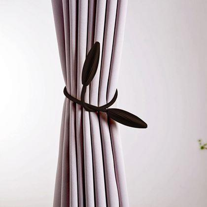 Obrazek z Klamra do firan  -  ciemny brąz