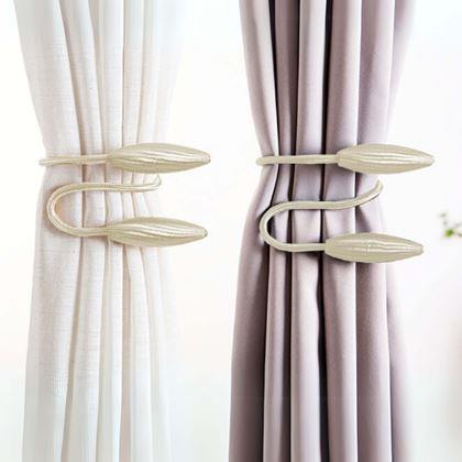 Obrazek z Klamra do firan  -  jasny beż