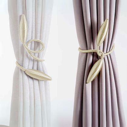 Obrazek z Klamra do firan  -  jasny beż