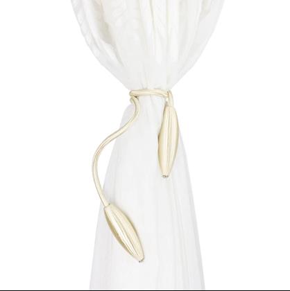 Obrazek z Klamra do firan  -  jasny beż