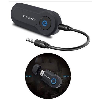 Obrazek z Bluetooth nadajnik audio, USB i JACK 3,5 mm