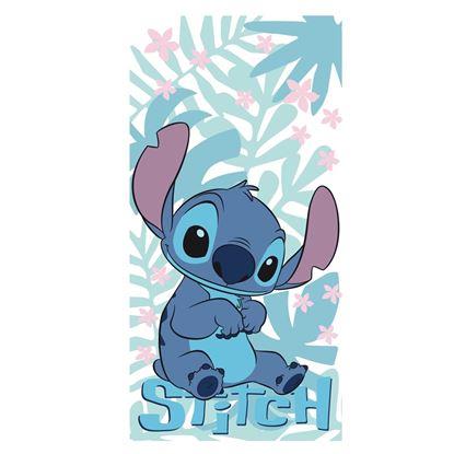 Obraz Dziecięcy ręcznik frotté 70x140 cm - Lilo i Stitch