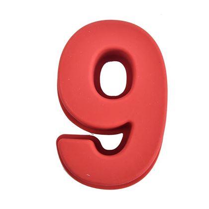 Obrazek z Silikonowa forma do pieczenia w kształcie cyfry - 9
