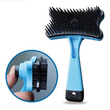 Obrazek z Samooczyszczająca szczotka do wyczesywania sierści/włosów