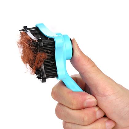 Obrazek z Samooczyszczająca szczotka do wyczesywania sierści/włosów