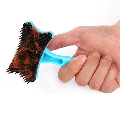 Obrazek z Samooczyszczająca szczotka do wyczesywania sierści/włosów