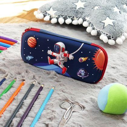 Obrazek z Piórnik szkolny  -  astronauta