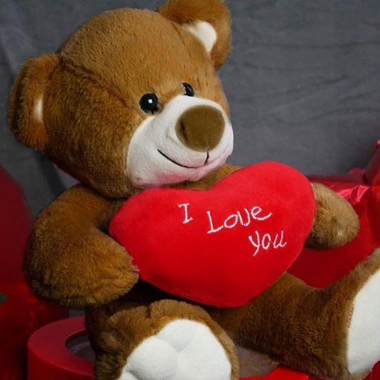 Obrazek z Pluszowy miś – Kocham Cię/I Love You