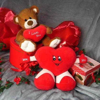 Obrazek z Pluszowy miś – Kocham Cię/I Love You