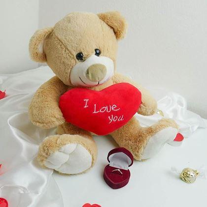 Obrazek z Pluszowy miś – Kocham Cię/I Love You
