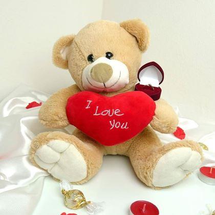 Obrazek z Pluszowy miś – Kocham Cię/I Love You