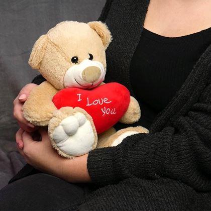 Obrazek z Pluszowy miś – Kocham Cię/I Love You