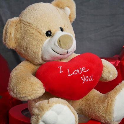 Obrazek z Pluszowy miś – Kocham Cię/I Love You