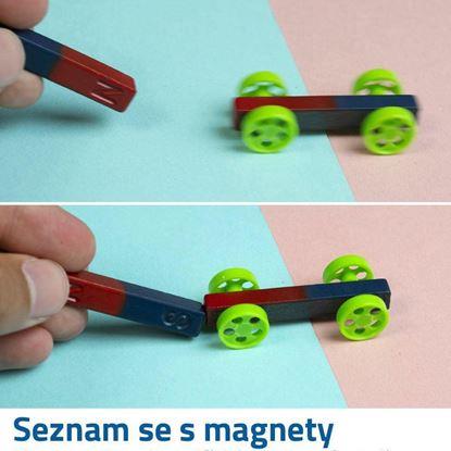 Obraz Zabawa z magnesami