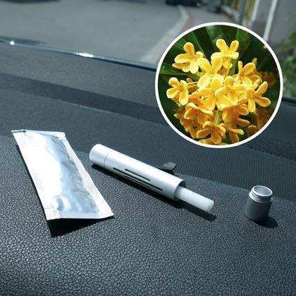 Obrazek z Zamienny wkład do odświeżacza powietrza do samochodu  - osmanthus