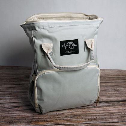 Obrazek z Plecak dla mam  -  szary