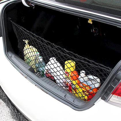 Obrazek z Uniwersalna siatka zabezpieczająca do bagażnika samochodowego – organizer