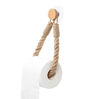 Obrazek z Uchwyt na papier toaletowy - sznur