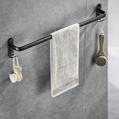 Obrazek z Samoprzylepny wieszak na ręcznik z haczykami