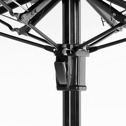 Obrazek z Mini składany parasol z etui - czarny