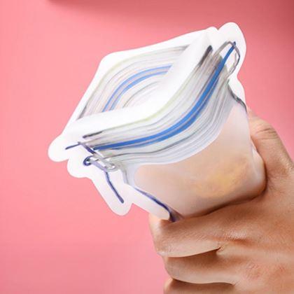 Obrazek z Zamykana torebka strunowa na żywność