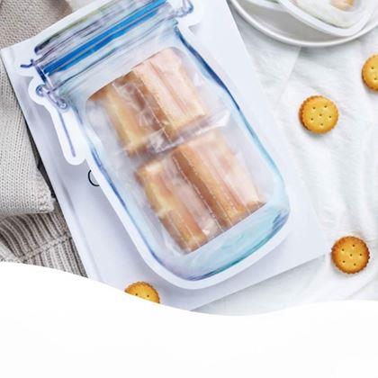 Obrazek z Zamykana torebka strunowa na żywność