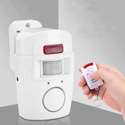 Obrazek z Bezprzewodowy alarm z czujnikiem ruchu