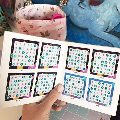 Obrazek z Sudoku dla dzieci - liczby