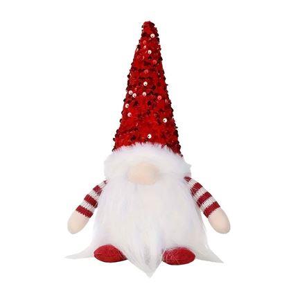 Obrazek z Świecący świąteczny elf - czerwony