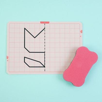 Obrazek z Zestaw do symetrycznego rysowania - świat wokół nas