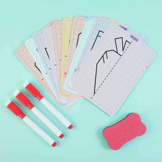 Obrazek z Zestaw do symetrycznego rysowania - świat wokół nas