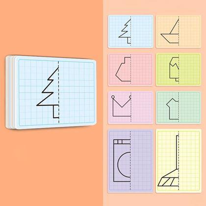 Obrazek z Zestaw do symetrycznego rysowania - świat wokół nas