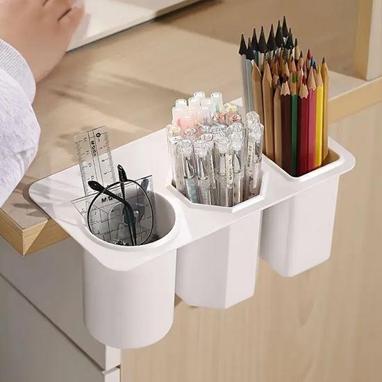 Obrazek z Przyklejany dodatkowy organizer z 3 przegródkami