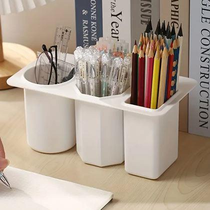 Obrazek z Przyklejany dodatkowy organizer z 3 przegródkami