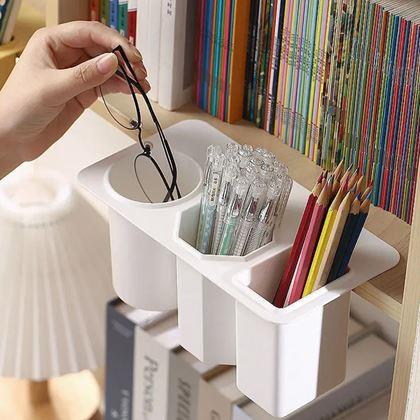 Obrazek z Przyklejany dodatkowy organizer z 3 przegródkami
