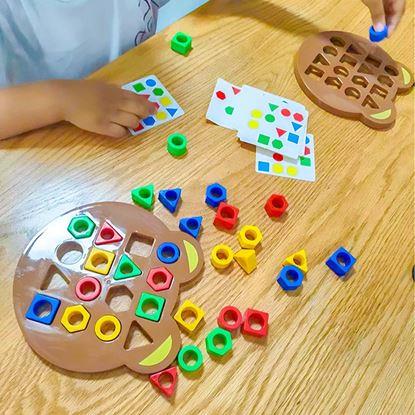 Obraz Gra planszowa dla dwojga - puzzle 3D