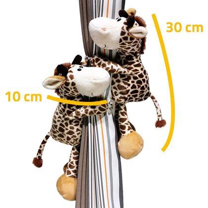 Obrazek z Klamra do zasłon pluszowa żyrafa