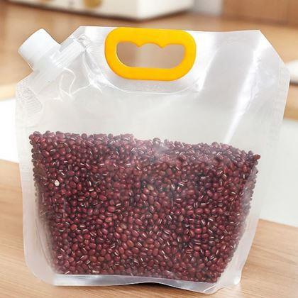 Obrazek z Zamykana torebka z lejkiem 5 szt. - 1,5 l