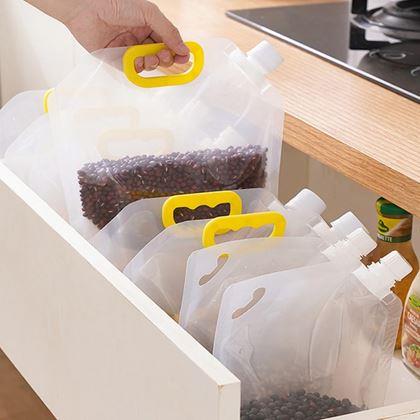 Obrazek z Zamykana torebka z lejkiem 5 szt.- 2,5 l