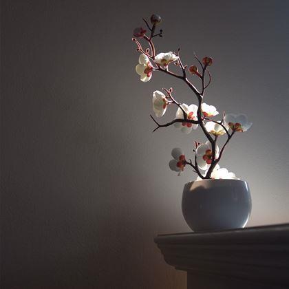 Obrazek z Sztuczna sakura w doniczce – 30 cm