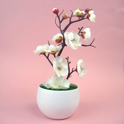 Obrazek z Sztuczna sakura w doniczce – 30 cm