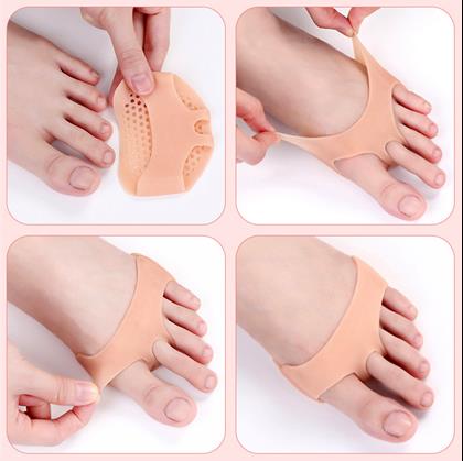 Obrazek z Silikonowe poduszki pod sklepienie stopy przeciwko odciskom