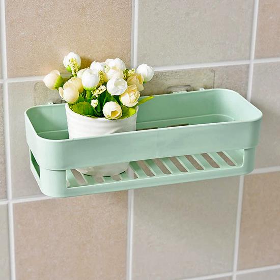 Obrazek z Półka samoprzylepna do łazienki/kuchni – miętowa