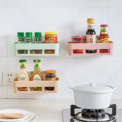 Obrazek z Półka samoprzylepna do łazienki/kuchni – miętowa