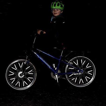 Obrazek z Odblaskowe patyczki na rower 12 szt.