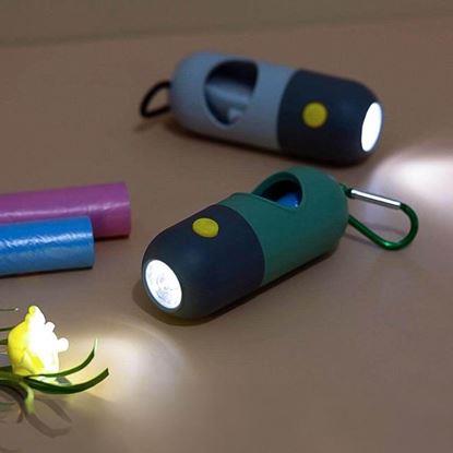 Obraz  Dystrybutor worków na psie odchody z oświetleniem