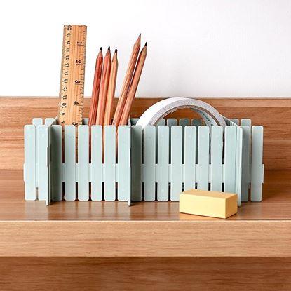 Obraz Regulowane przegrody do szuflady 4 szt.